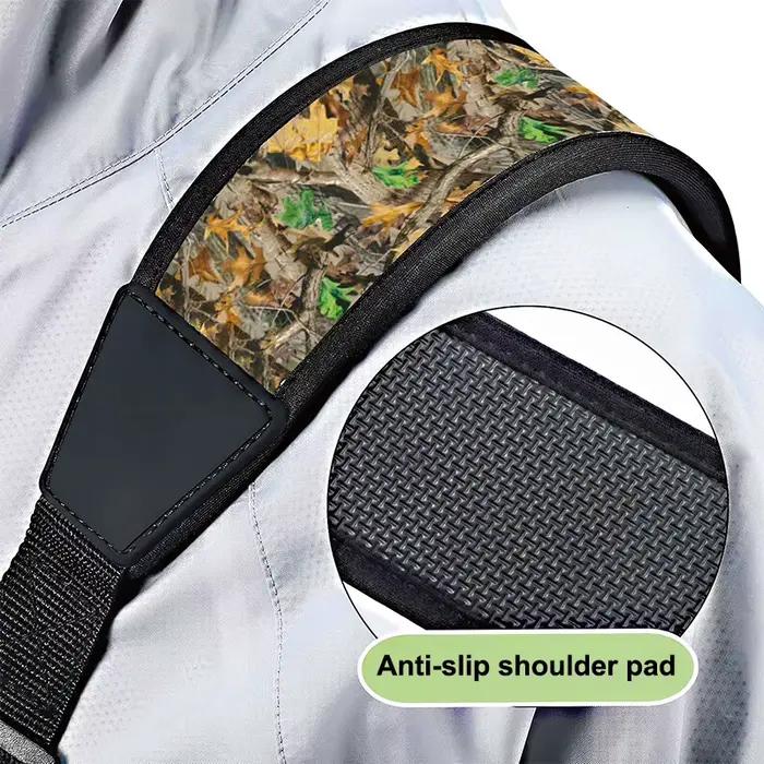 Harnais à 2 points avec épaulettes pivotantes, longueur de la sangle réglable en nylon, pour la chasse et le tir en plein air