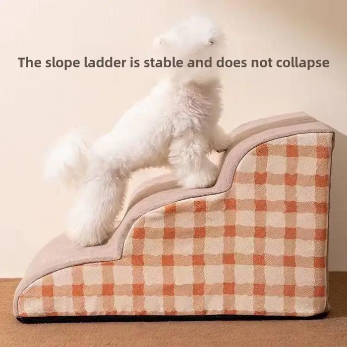 Escalier/Rampe pour animaux de compagnie à 2/3 marches en mousse haute densité