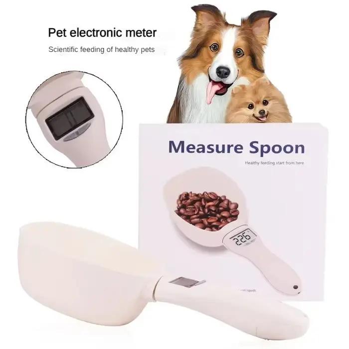 Cuillère à mesurer les aliments pour animaux de compagnie