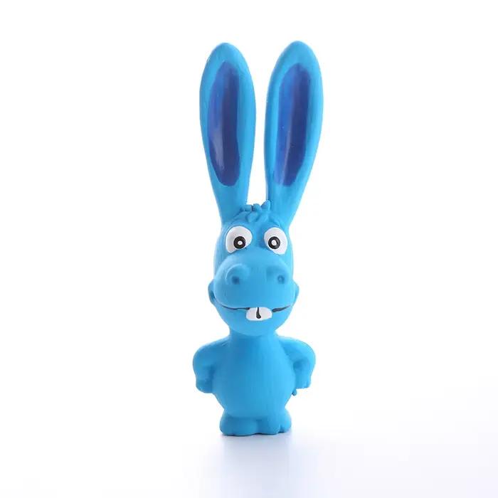 Jouet pour chien, lapin coquin, jouet à mâcher en latex