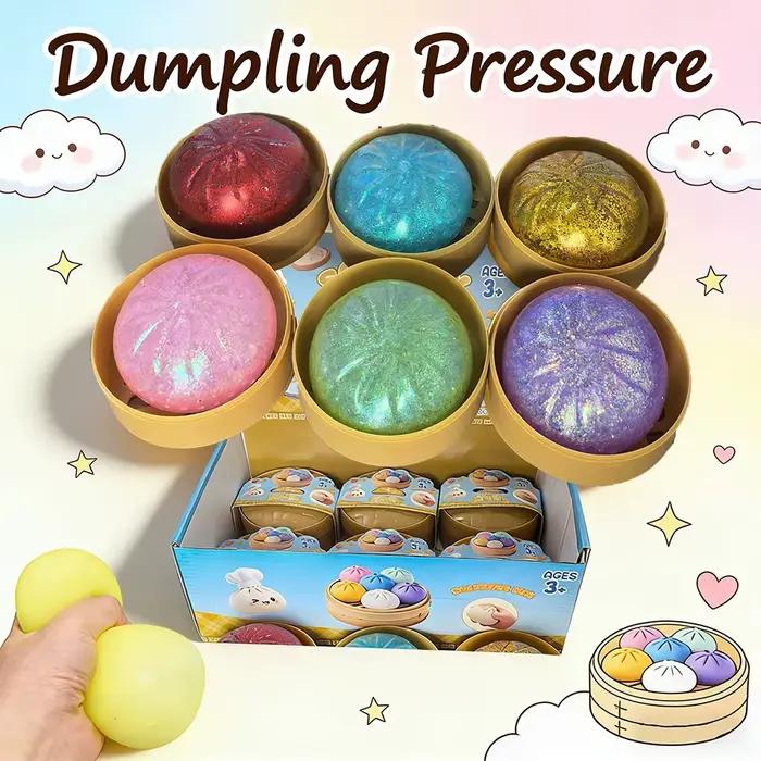 Jouet Squishy Baozi avec boîte vapeur