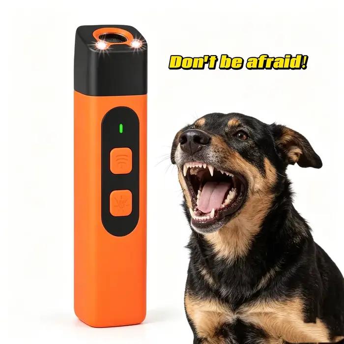 Dispositif de dressage ultrasonique rechargeable pour animaux de compagnie