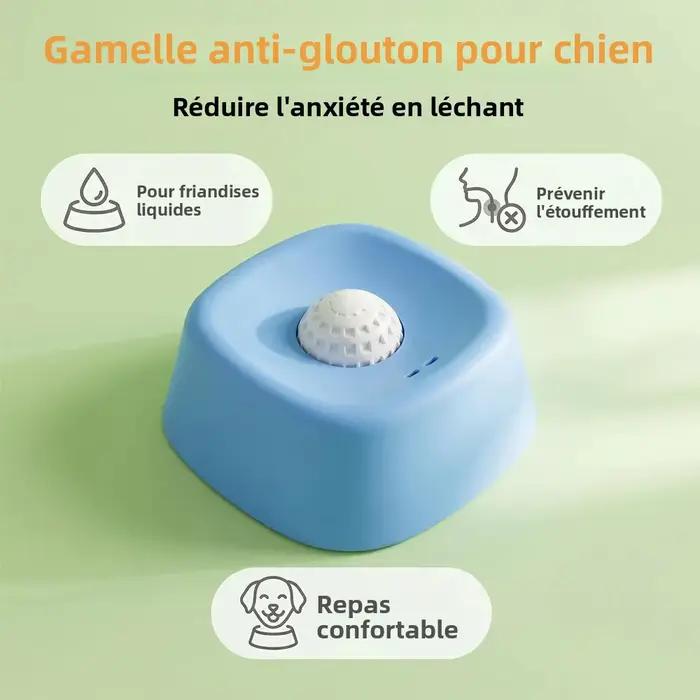 Jouets interactifs pour animaux de compagnie : Distributeur de nourriture à alimentation lente avec boule roulante