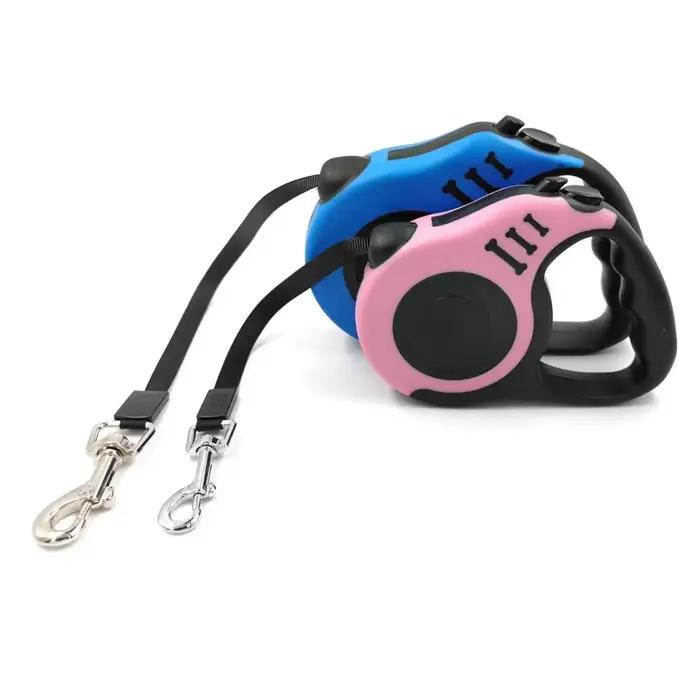Laisse rétractable automatique en Nylon Durable pour chien de 3m 5m
