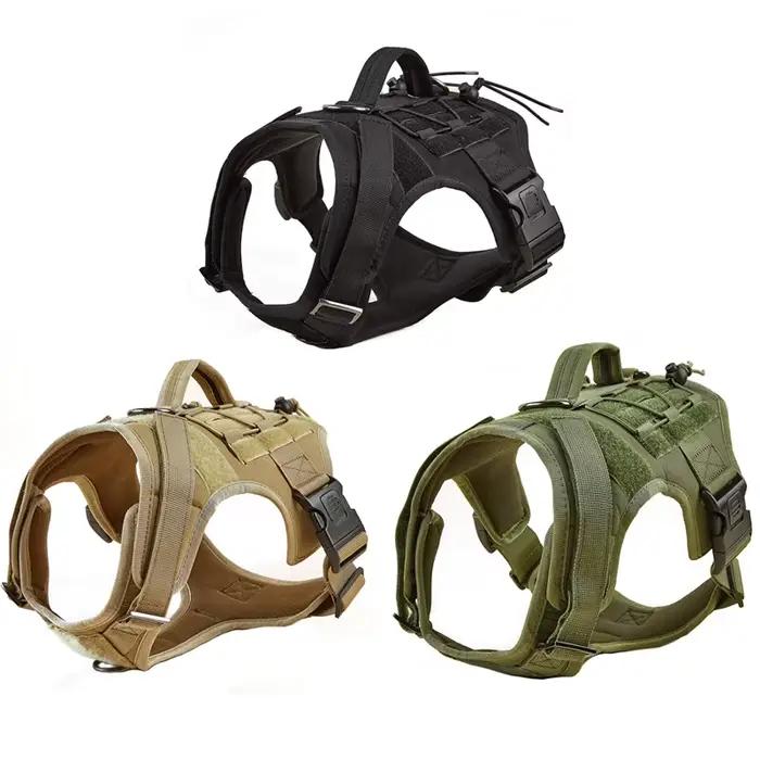 Harnais tactique pour chien avec poignée