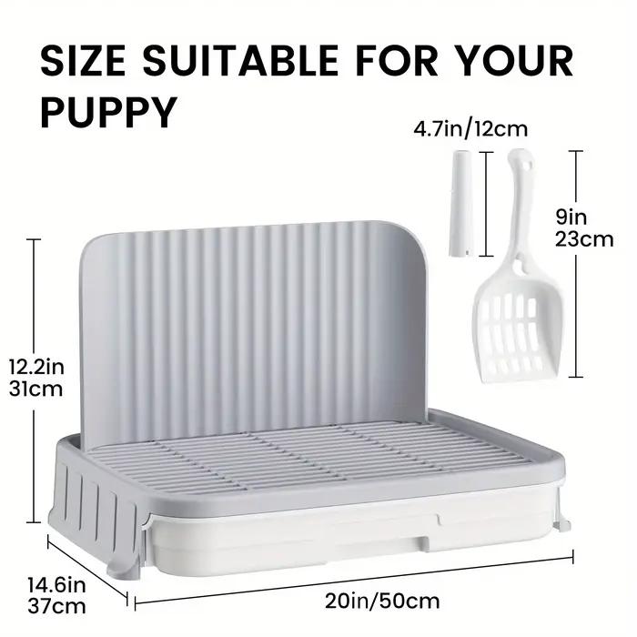 Pot pour chien, plateau à pipi spécifique pour chien
