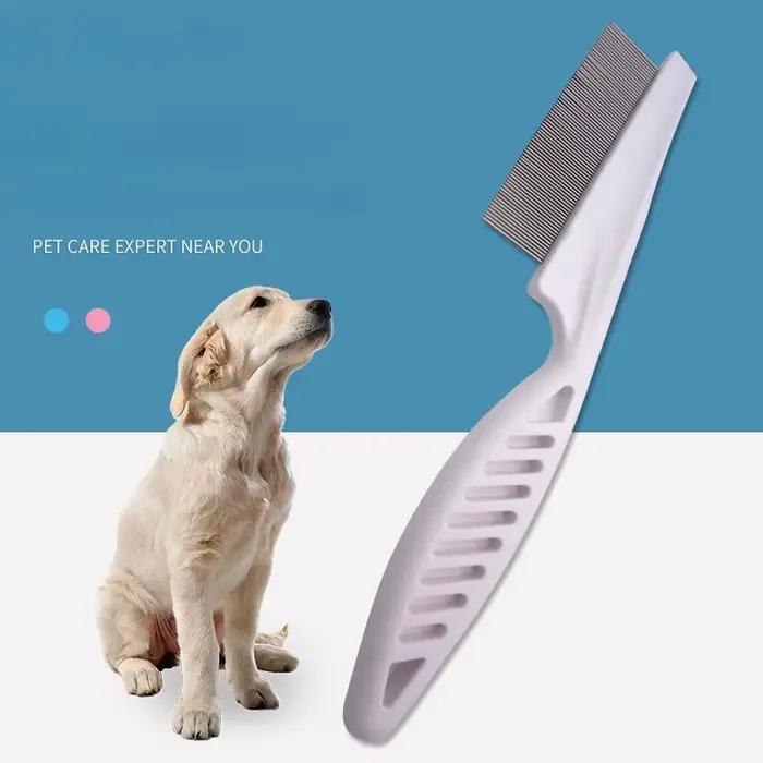 Peigne à puces professionnel pour chiens et chats