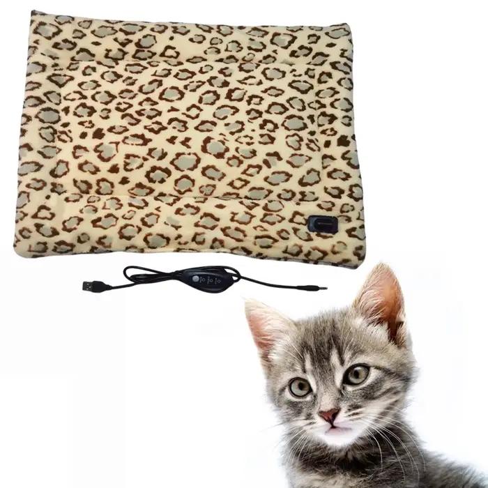 Coussin chauffant imperméable pour animaux de compagnie