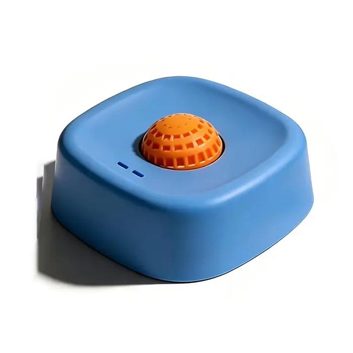 Gamelle à lécher interactive pour chien avec balle roulante, anti-dérapante, pour l'alimentation lente des liquides, des aliments humides, de l'eau et des friandises