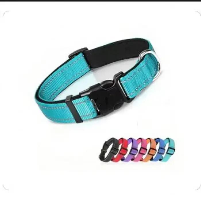 Collier réfléchissant réglable en Nylon respirant