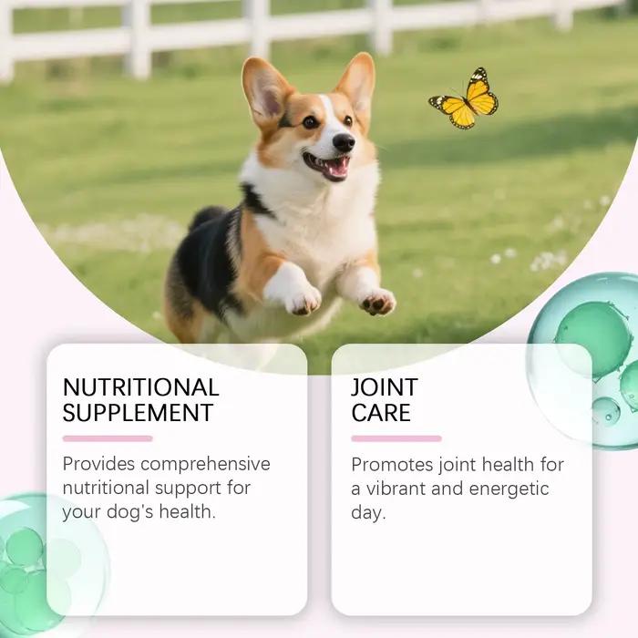 Gouttes de collagène pour chien 60 ml