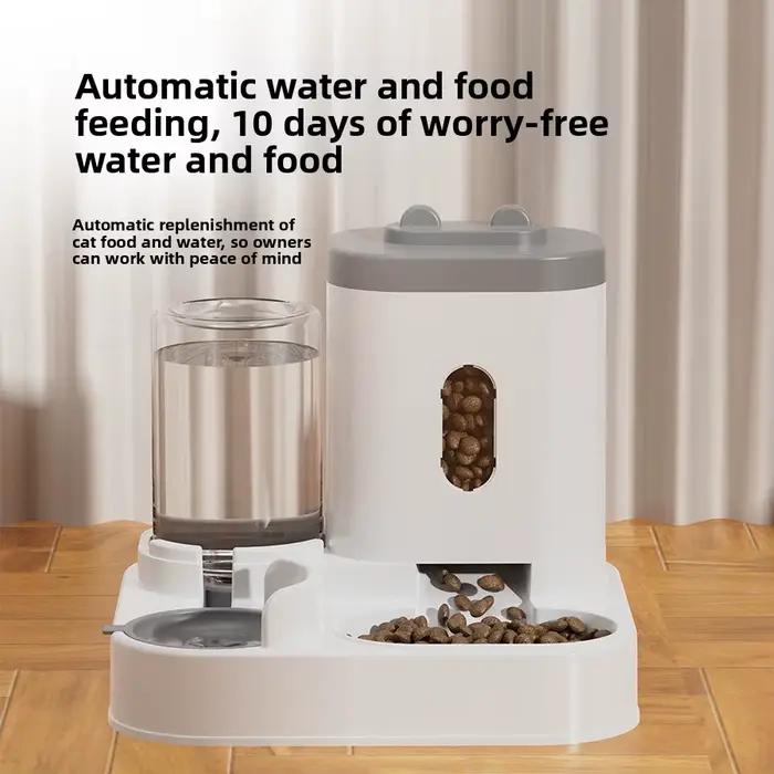 Distributeur automatique de nourriture pour chat et chien