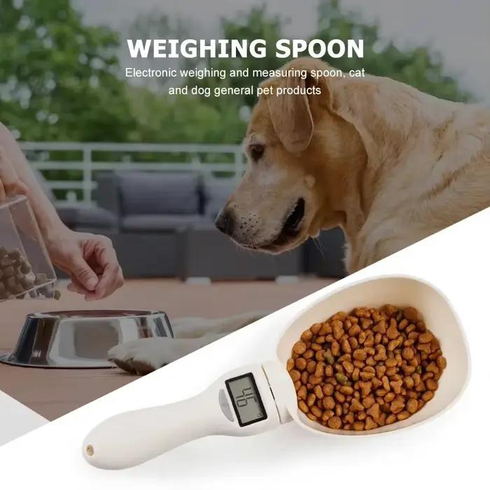 Cuillère à mesurer les aliments pour animaux de compagnie