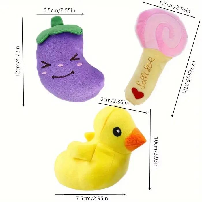 Ensemble de 7/10 pièces de jouets sonores pour chiots