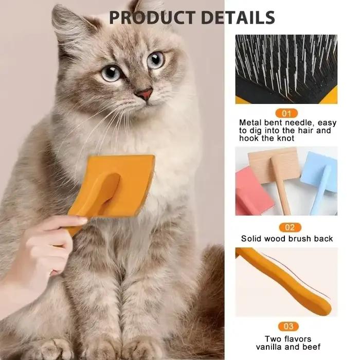 Brosse à trancher pour animaux de compagnie