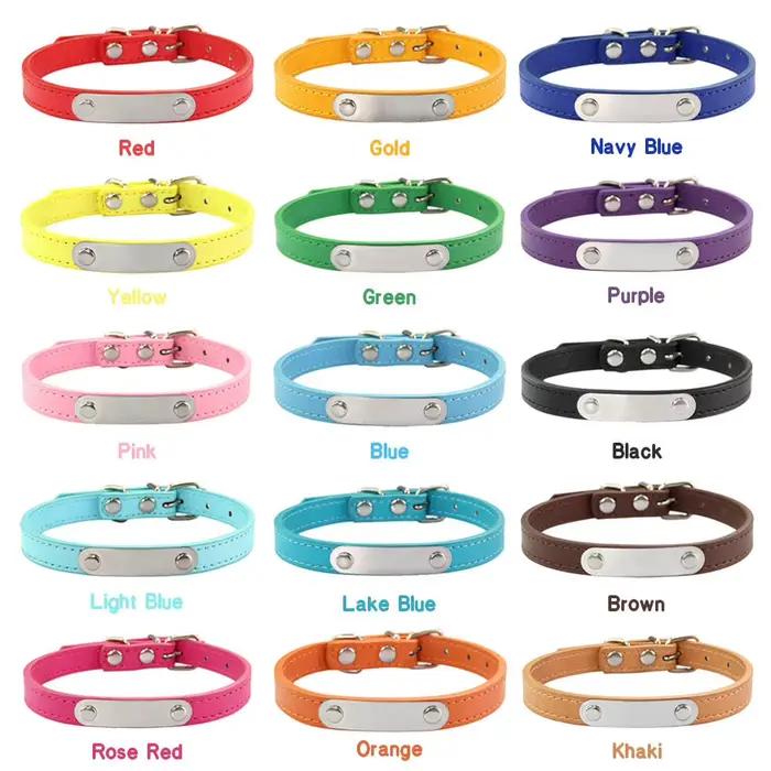 Collier de chien personnalisé avec nom sculpté