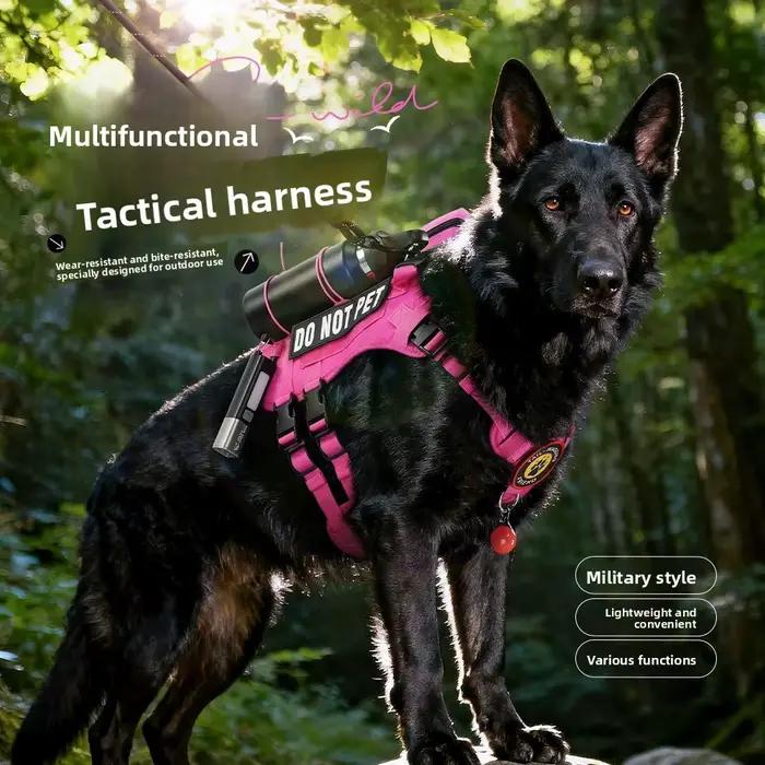 Harnais anti-traction pour chien avec poignée
