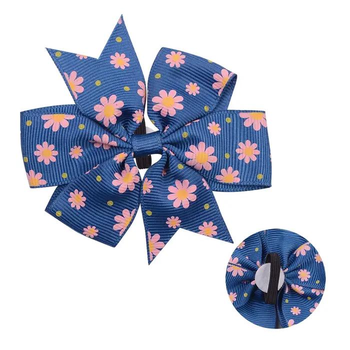 50/100 pièces collier à fleurs printemps chien fournitures coulissant