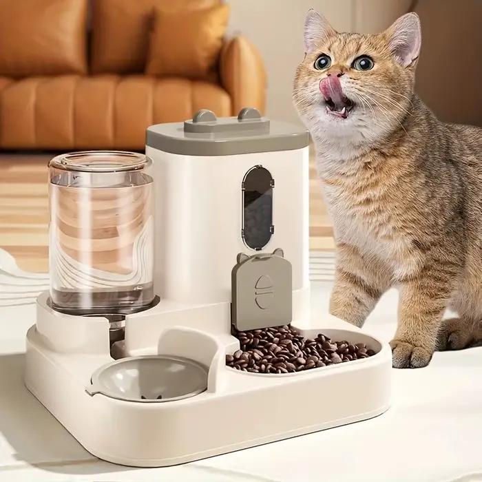 Distributeur automatique d'eau intégré pour animaux de compagnie