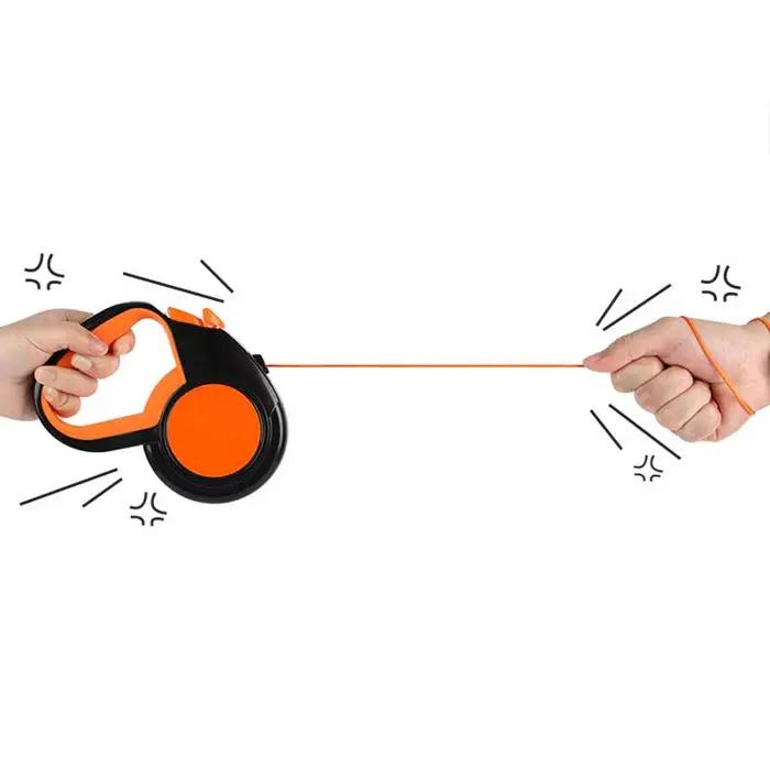 Laisse rétractable automatique pour chien