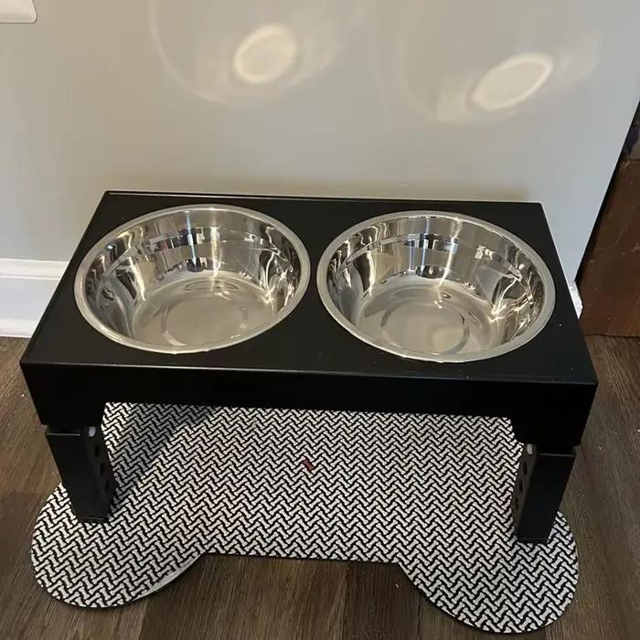 Bols d'alimentation surélevés pour chiens