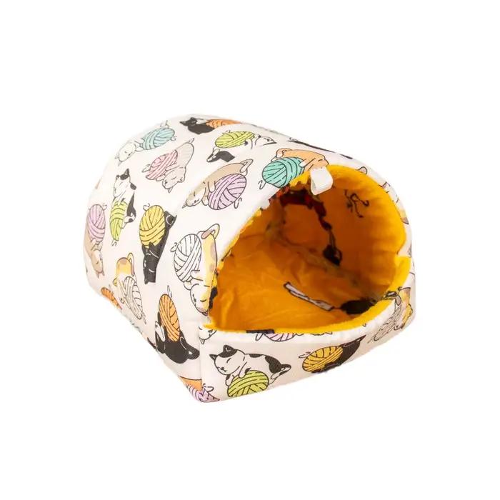 Lit de couchage pour petits animaux d'hiver