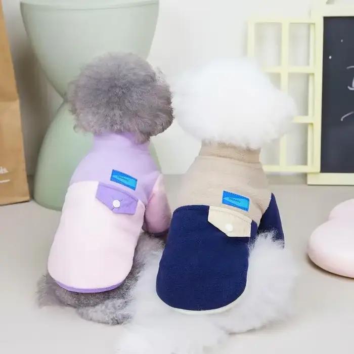 Manteau à Revers pour Chien et Chat