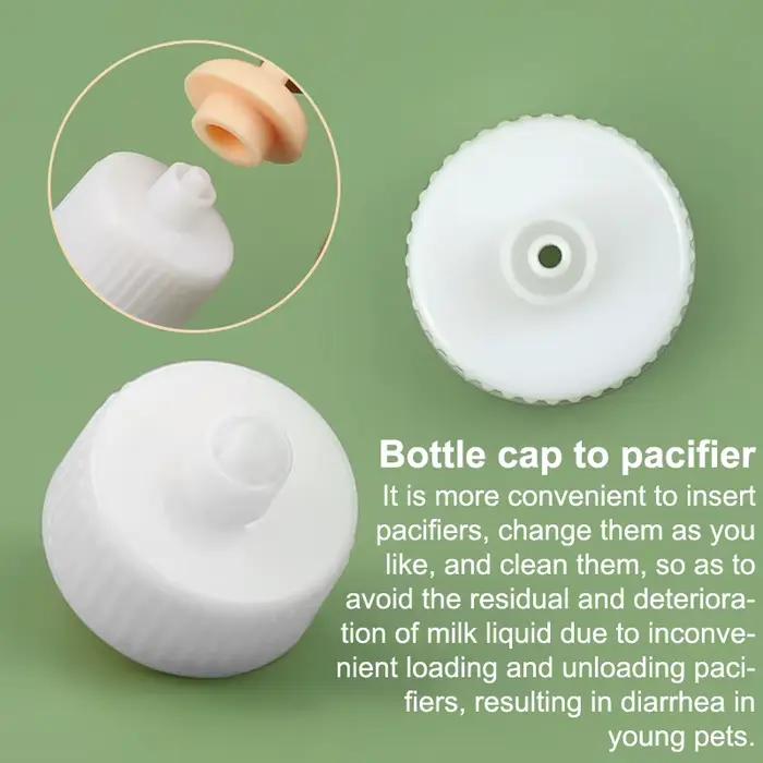 Tétine d'alimentation pour animaux de compagnie, Mini mangeoire en Silicone pour chat, pour nouveau-né, petits animaux, peut presser la bouteille de lait liquide