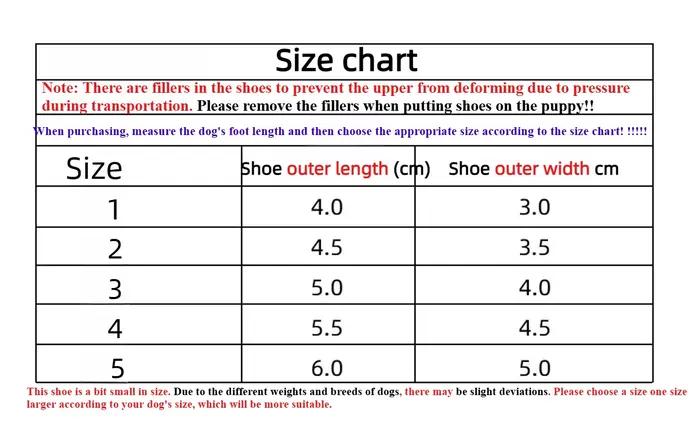 Bottes chaudes en PU pour chien