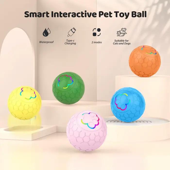 Balle jouet intelligente pour chien
