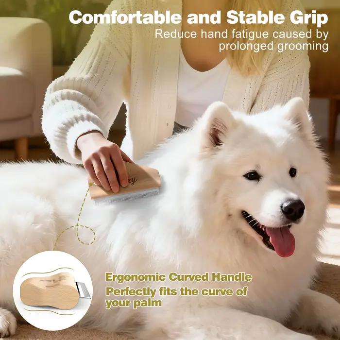 Brosse pour chien anti-poils
