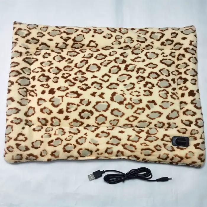 Coussin chauffant imperméable pour animaux de compagnie