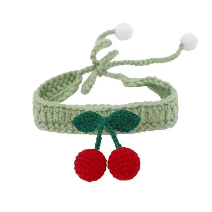 Collier avec boule réglable pour animaux de compagnie, cravate manuelle mignonne, Kitty planchers f, accessoires de Noël pour animaux de compagnie, None UR, chiens