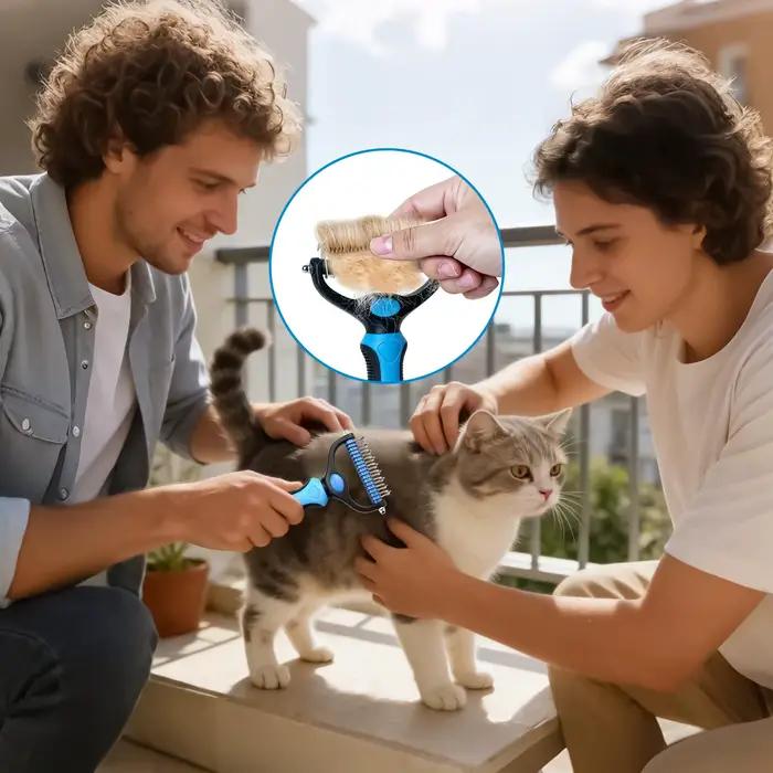 Brosse démêlante pour chien