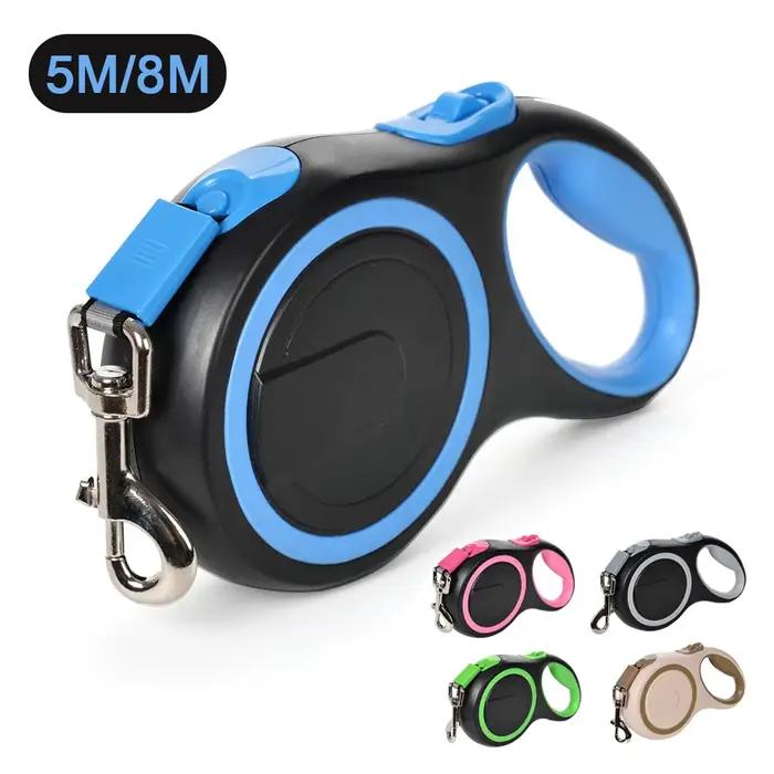 Laisse Rétractable Automatique pour Grands Chiens 5M 8M