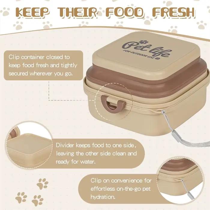 Gamelle pour chien, gamelle portable pour chien pour les voyages