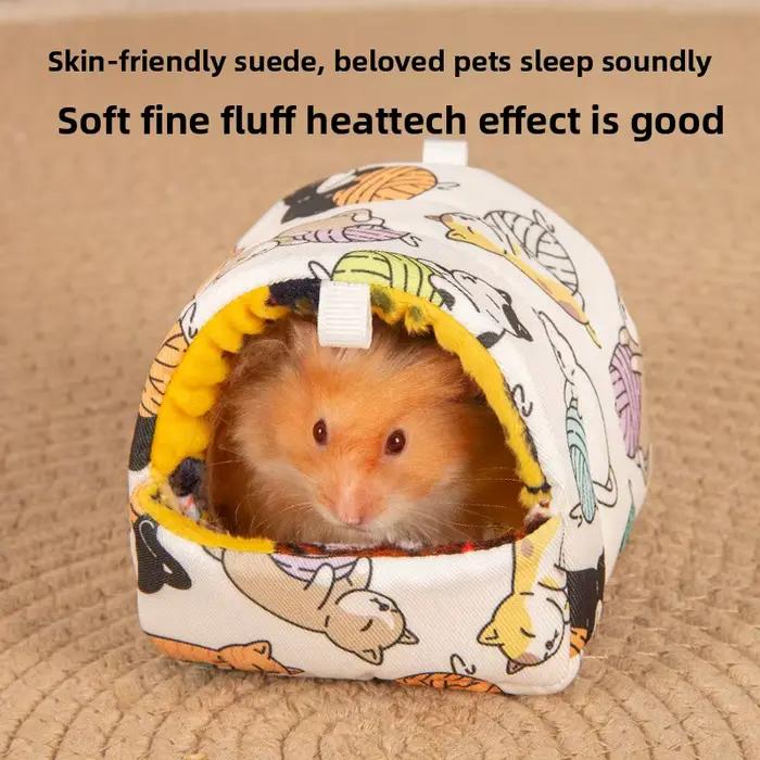 Lit de couchage pour petits animaux d'hiver