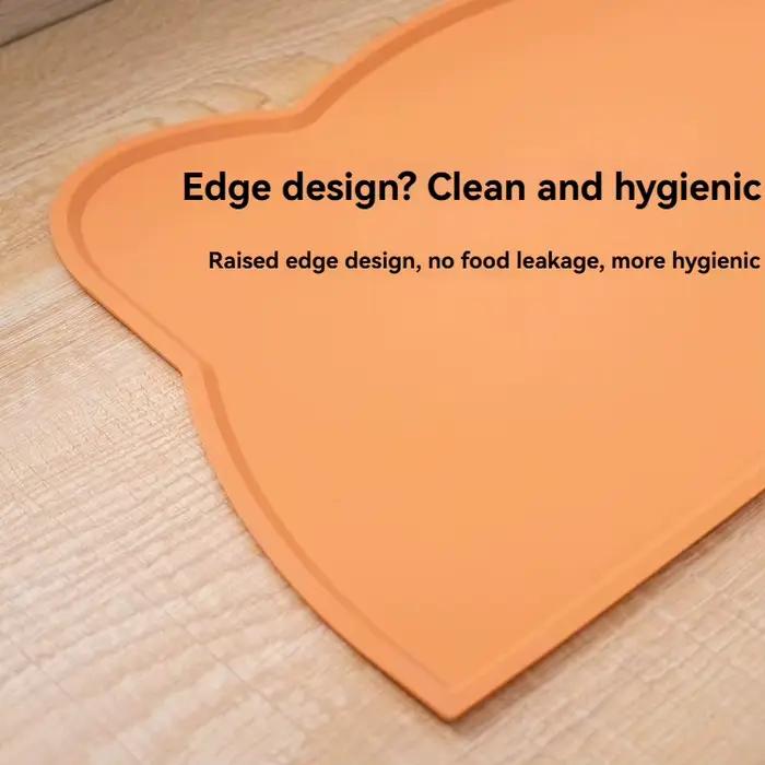 Tapis d'alimentation antidérapant en Silicone pour animaux de compagnie