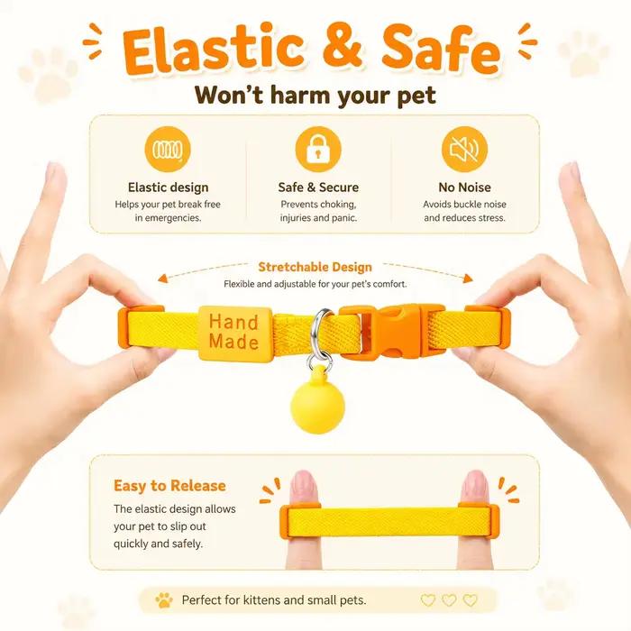 Collier GPS pour chat, dispositif de suivi à portée illimitée, mode anti-perte pour animaux de compagnie, taille réglable 21–32 cm, compatible avec la fonctionnalité Apple Find My.