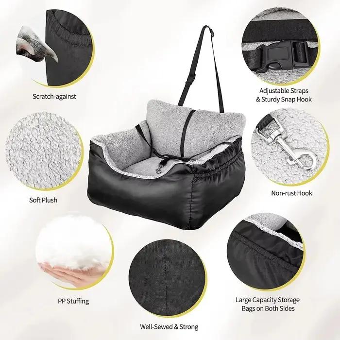 Juste de siège de voiture lavable pour animaux de compagnie