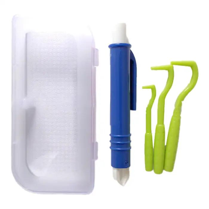 Kit de retrait des tiques 4 pièces : pinces