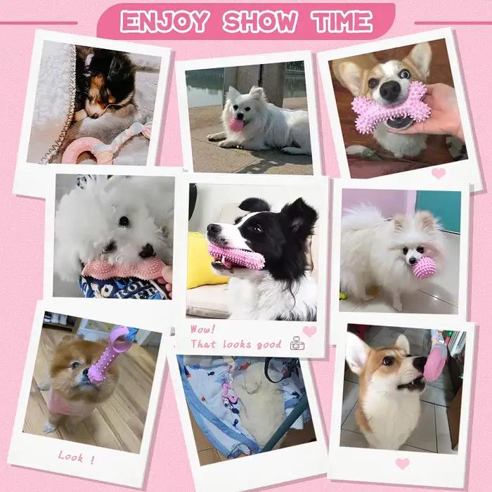 Jouets à mâcher pour chien doux