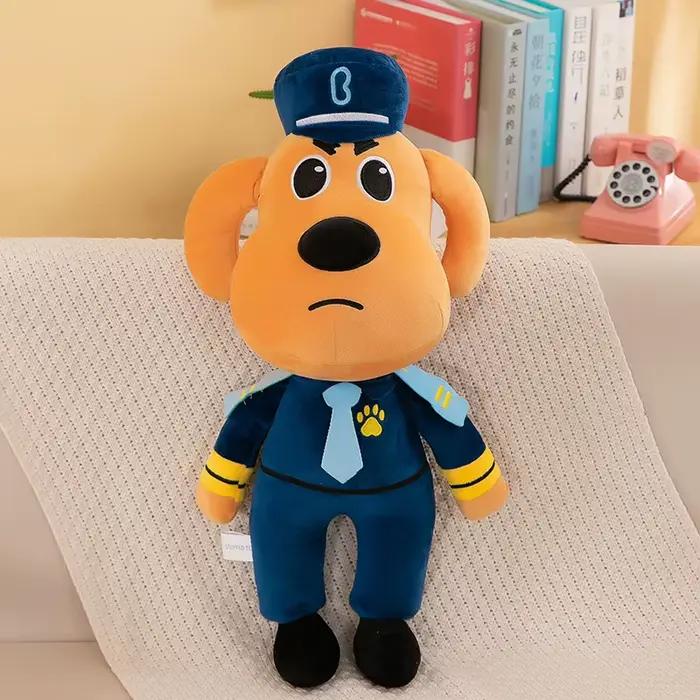 30 cm shérif Labrador chien en peluche poupée Anime sgent de sécurité