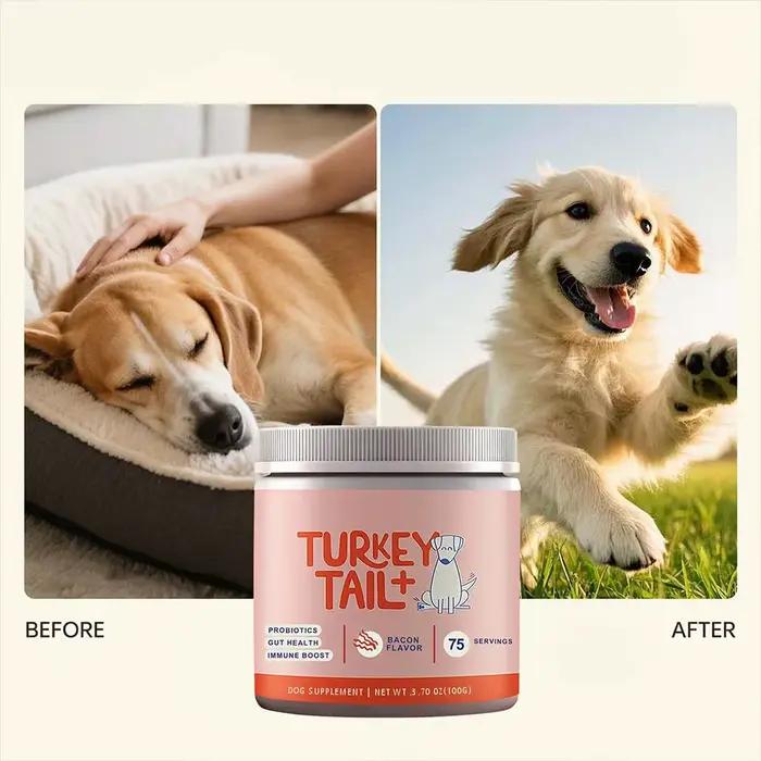 Granulés probiotiques doux pour chiens