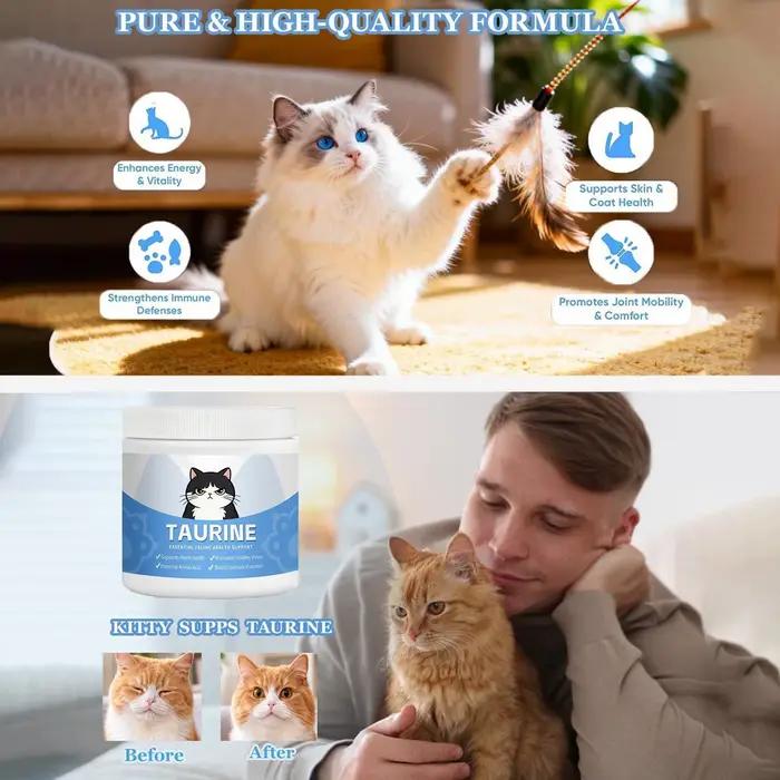Compléments pour chats : Poudre hydrosoluble pour la santé oculaire