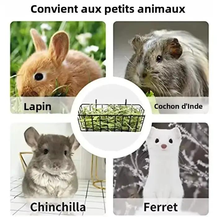 Panier à herbe pour lapins