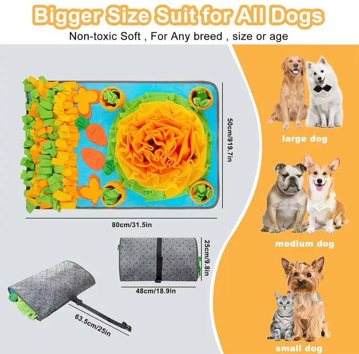 Puzzles pour chiens qui consomment de l'énergie, coussretours parfumé pour animaux de compagnie, on a trouvé que la nourriture peut être nettoyée, très durable