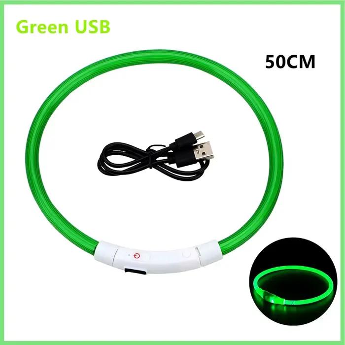 Collier lumineux rechargeable par USB