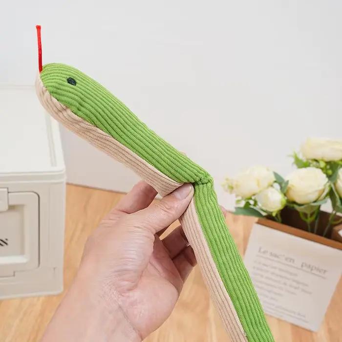 Jouet en peluche interactif pour chat et chien, avec son de froissement, pour l'entraînement quotidien des chatons et des chiots