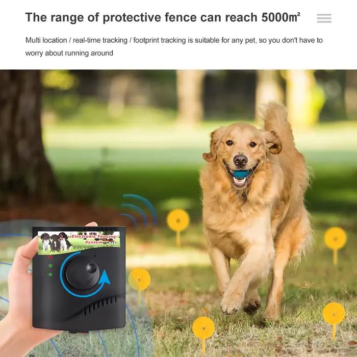 W-227 Électrique Chien Clôture Rechargeable Collier de Chien